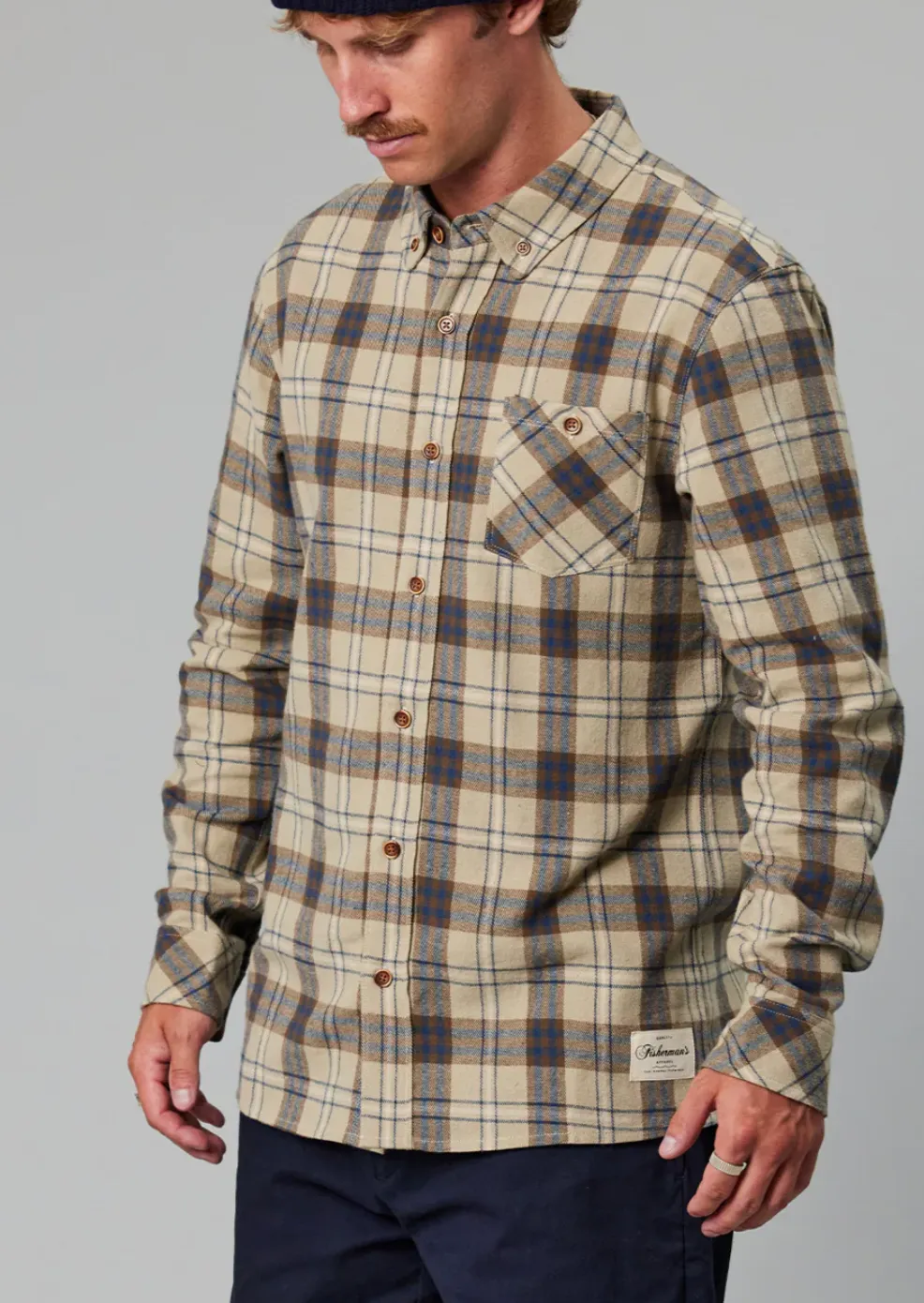 Boatyard Shirt Sahara Check
