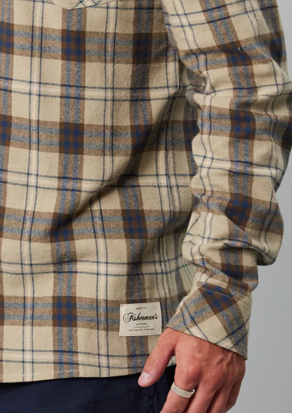 Boatyard Shirt Sahara Check