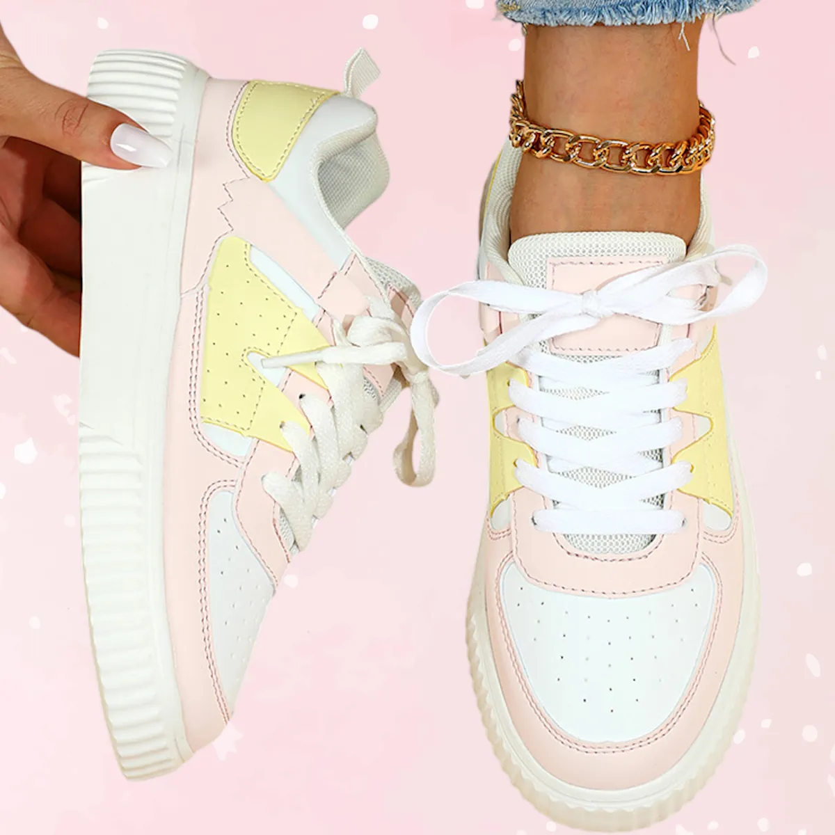 Bounce Platform Sneakers