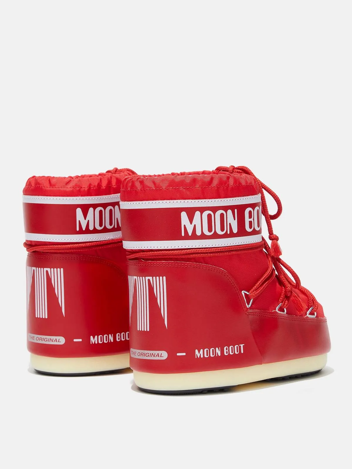 Buty damskie MOON BOOT Icon Low Nylon czerwone