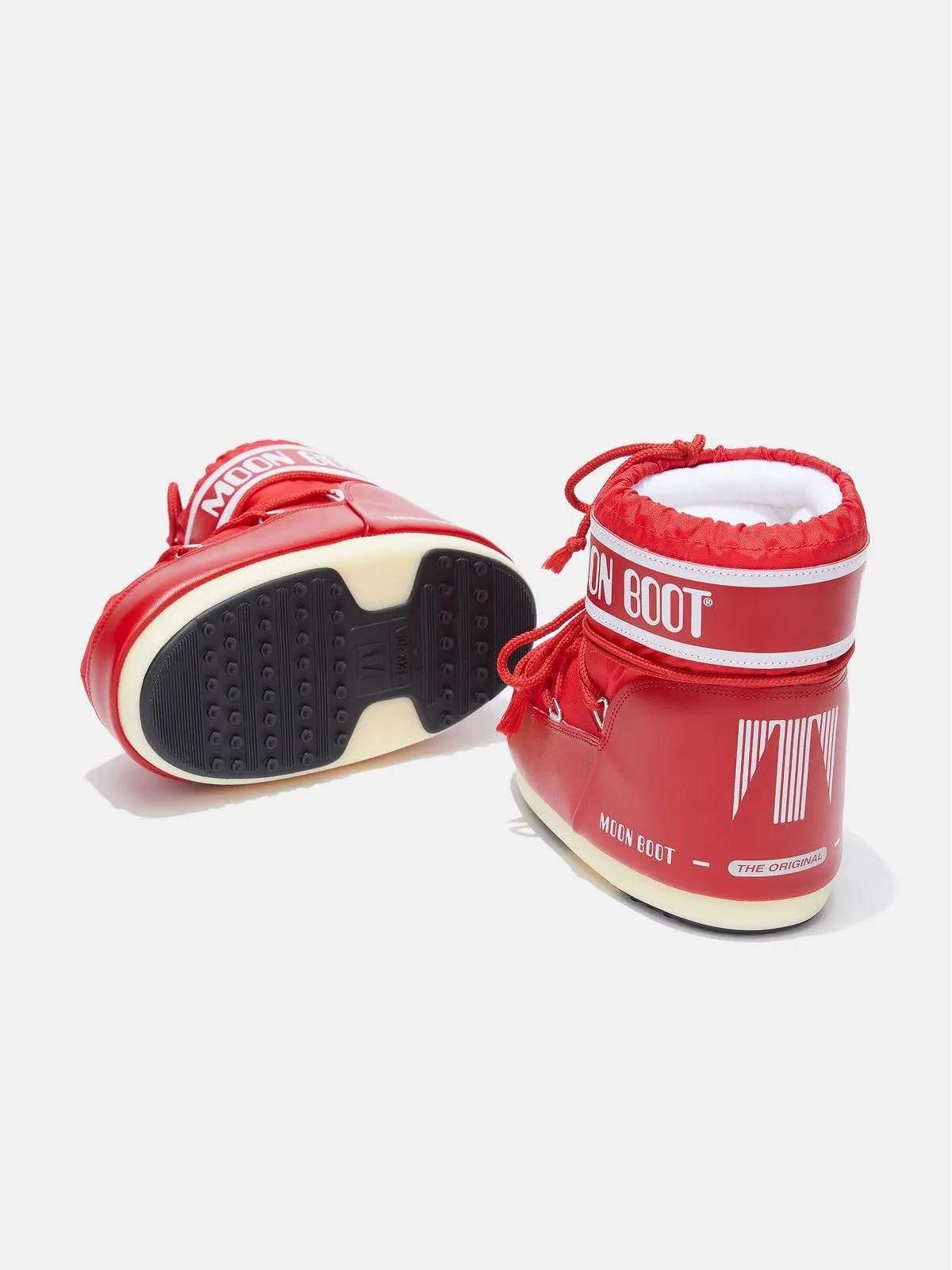 Buty damskie MOON BOOT Icon Low Nylon czerwone