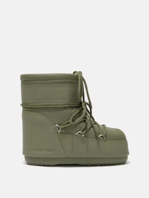 Buty damskie MOON BOOT Icon Low Rubber khaki