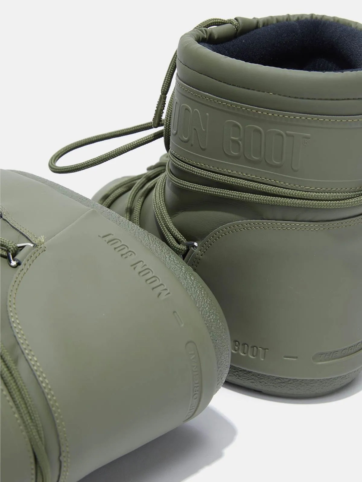 Buty damskie MOON BOOT Icon Low Rubber khaki