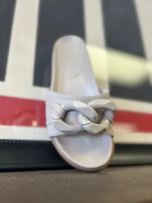 Cassie Chain Slip-On Sandals