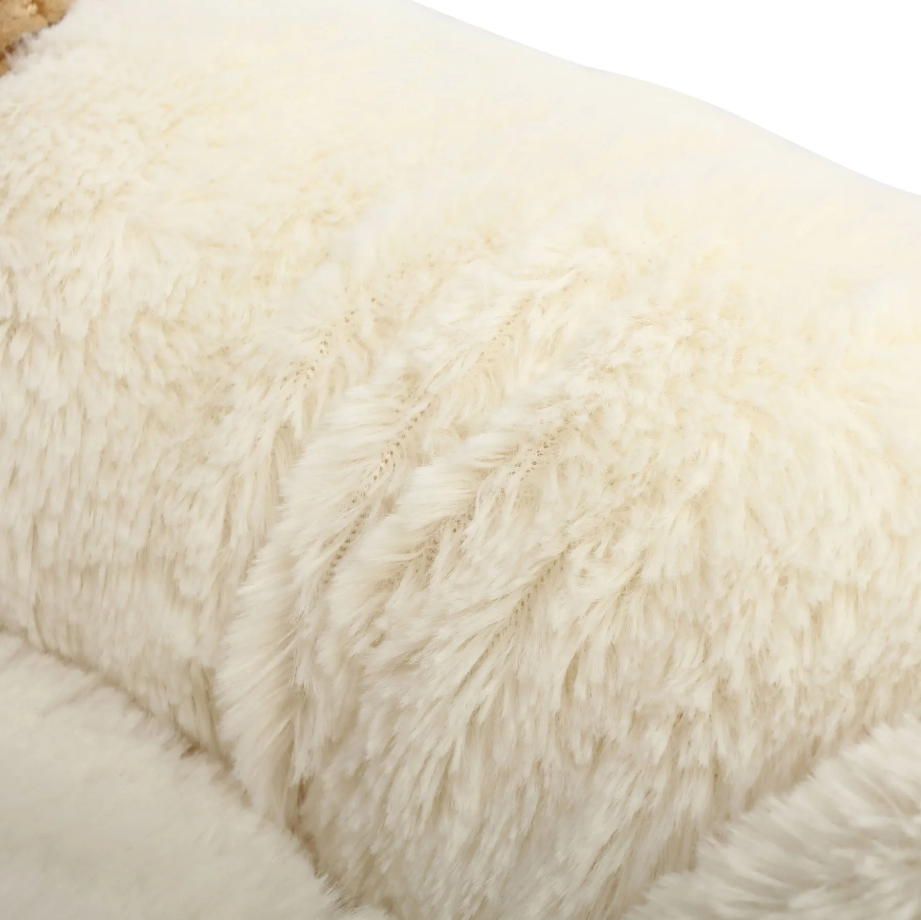 Charlie's Snookie Hooded Corduroy Calming Dog Bed Terracotta Large