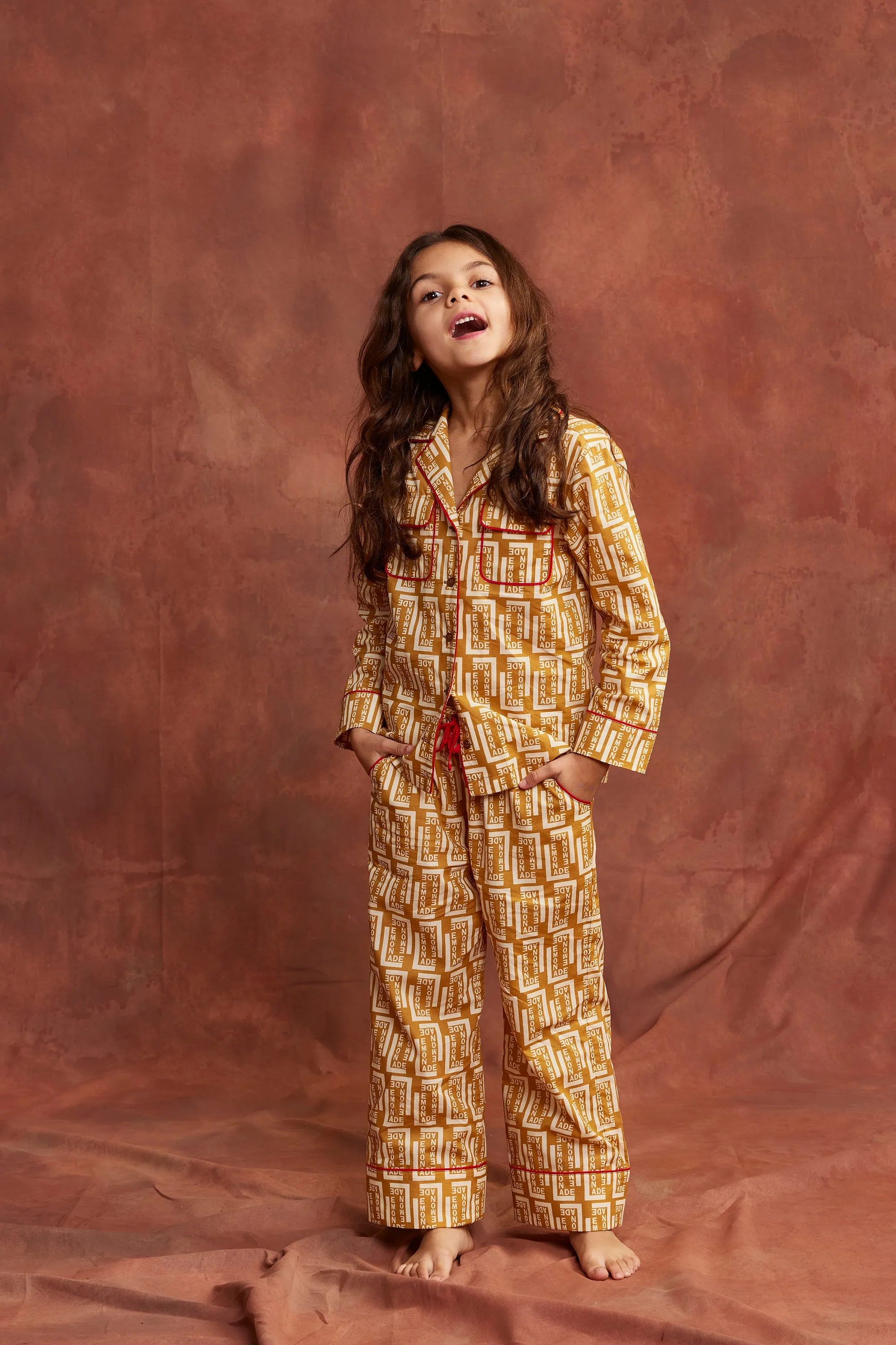 CHEMISE KIDS ROMEO YELLOW LEMONADE