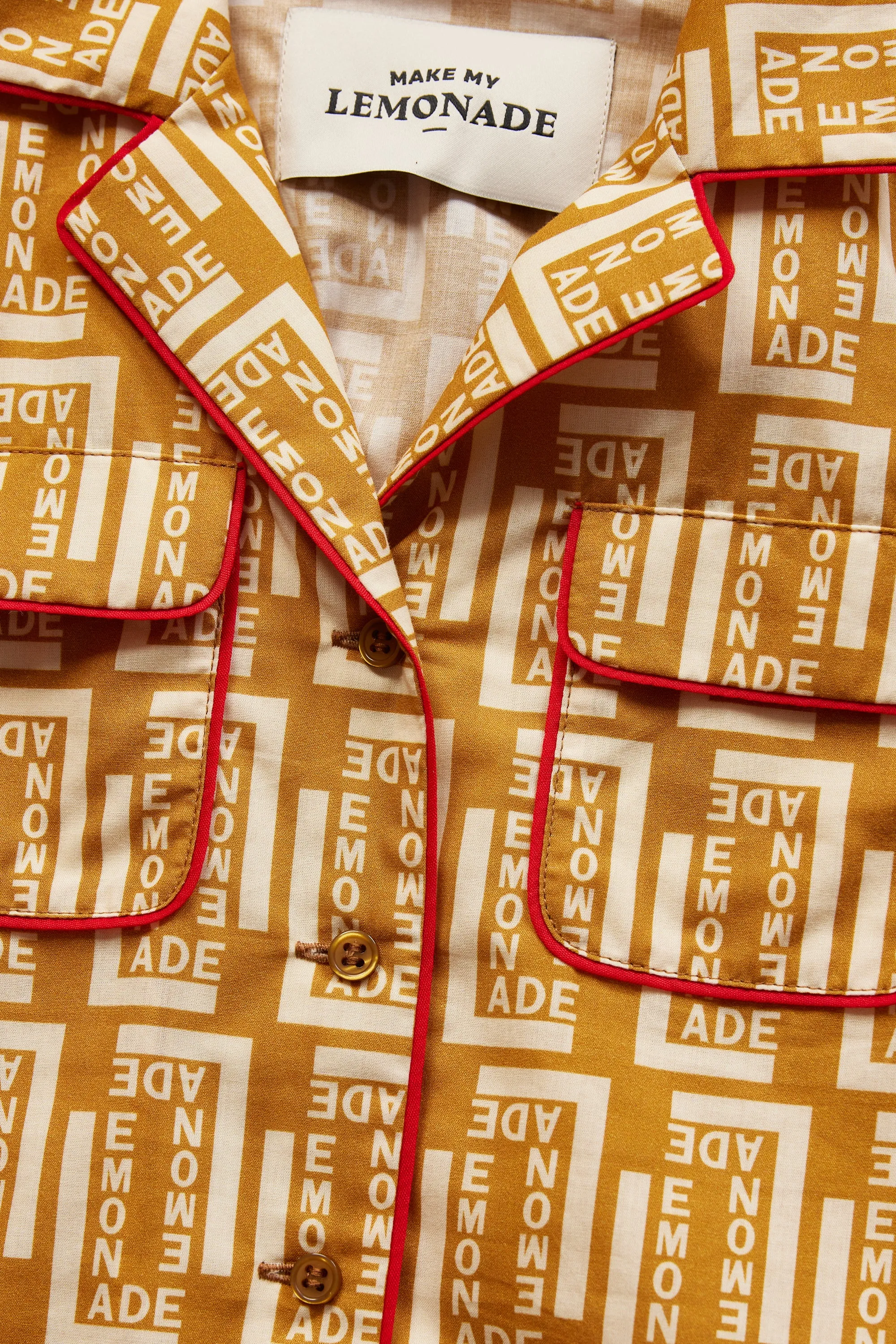 CHEMISE KIDS ROMEO YELLOW LEMONADE