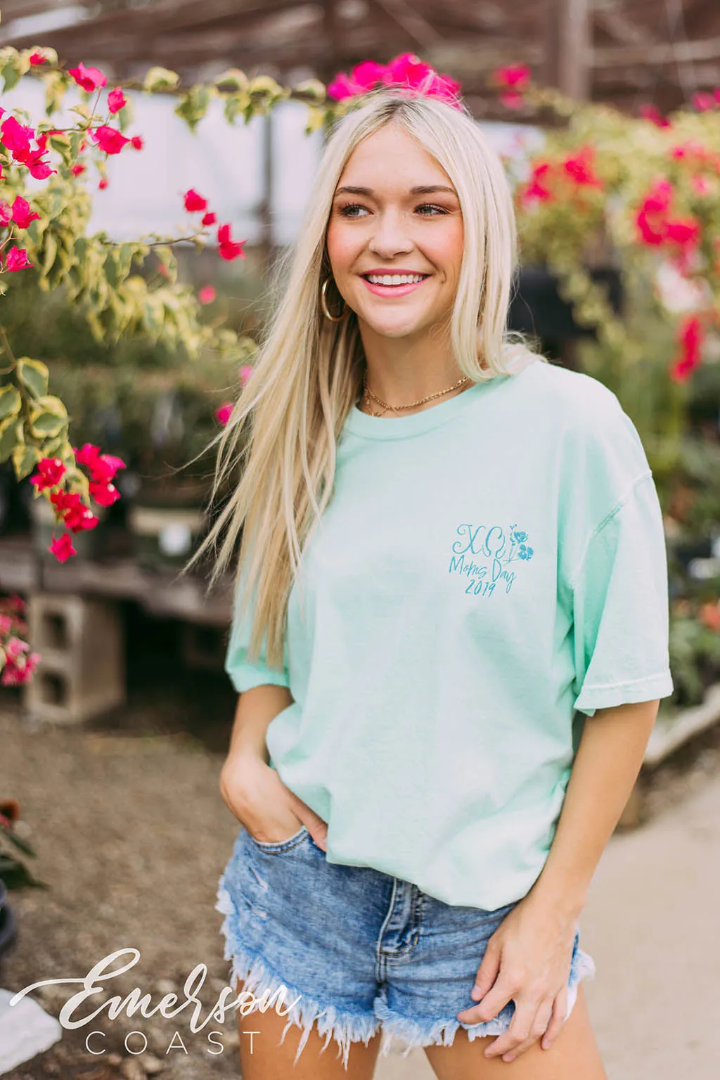 Chi Omega Mom's Day Butterfly Tee