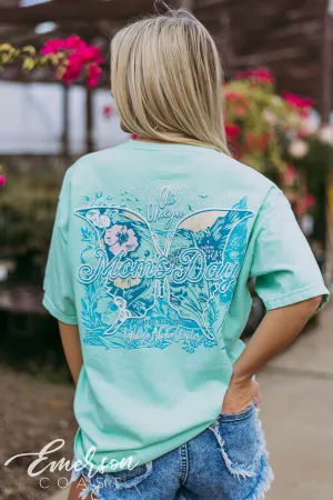 Chi Omega Mom's Day Butterfly Tee