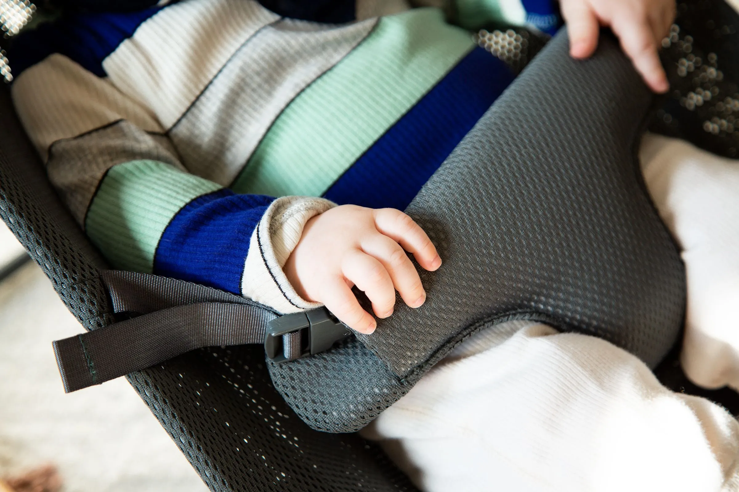 Childhome Evolux Bouncer - Natural Anthracite