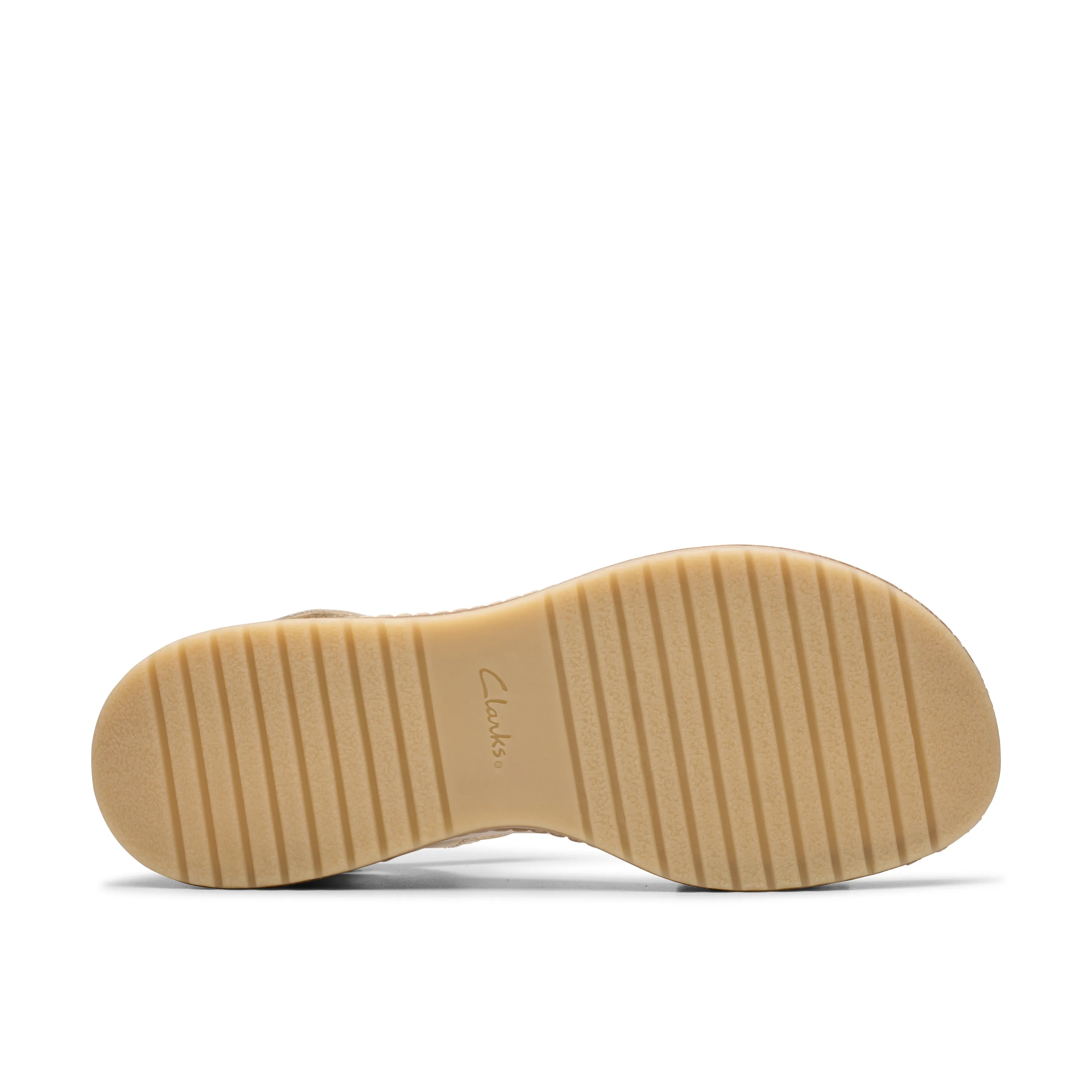 Clarks Women's Kassanda Bar Wedge Sandal - Creme Multi