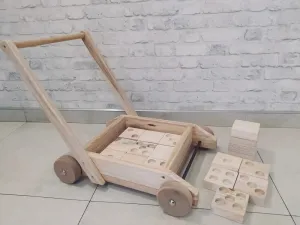 Classic Wooden Baby Push Walker
