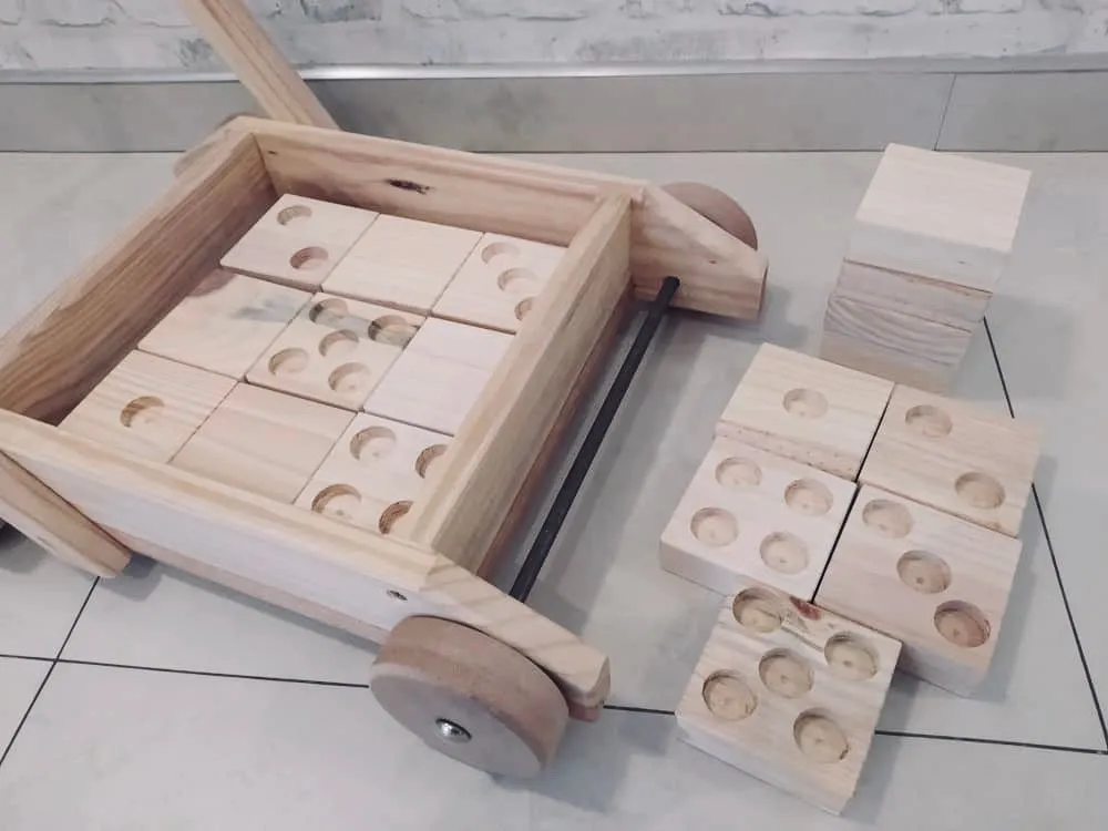 Classic Wooden Baby Push Walker
