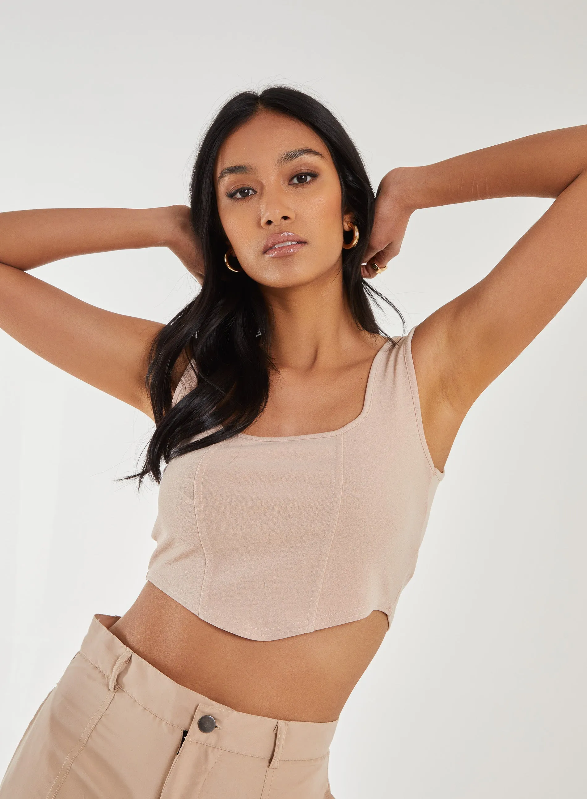 Corset Vest Top