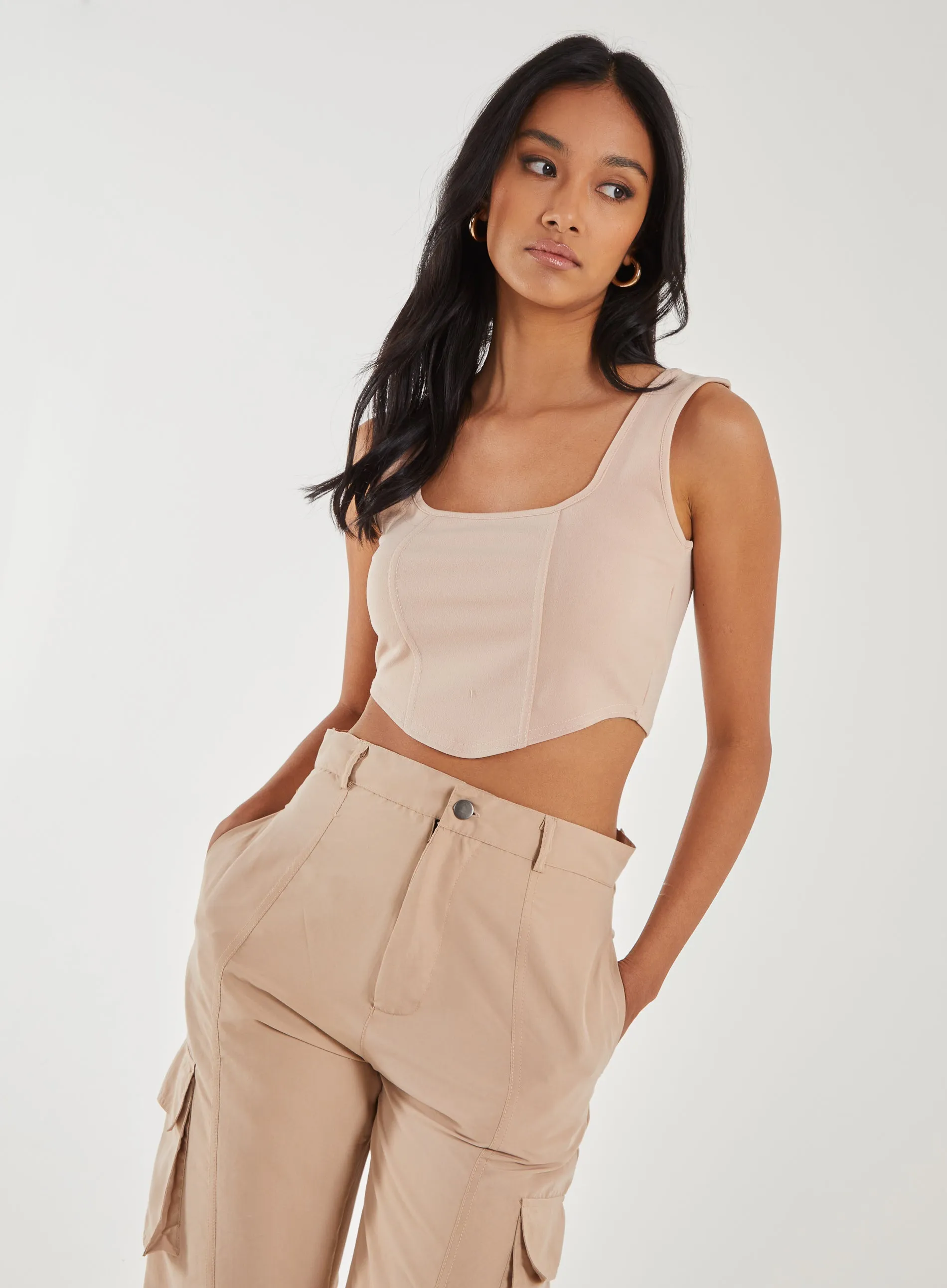 Corset Vest Top