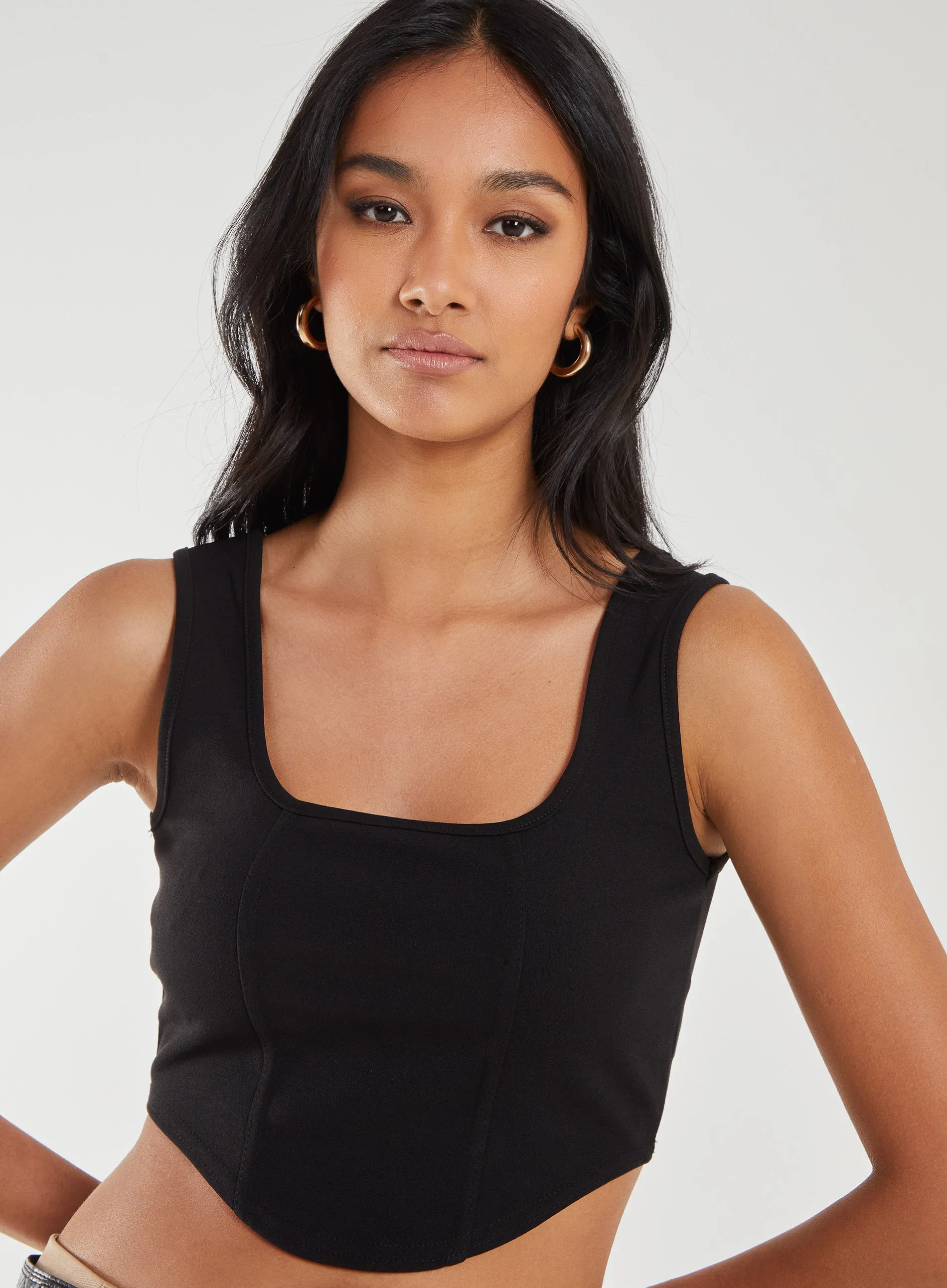 Corset Vest Top