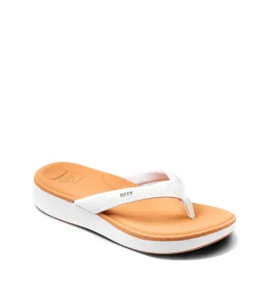 Cushion Cloud Womens White/Tan