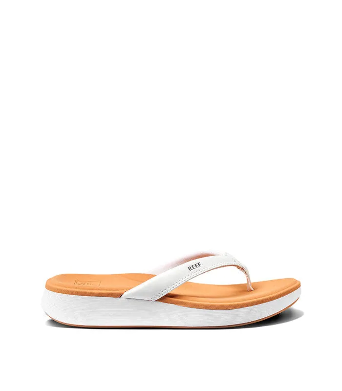 Cushion Cloud Womens White/Tan