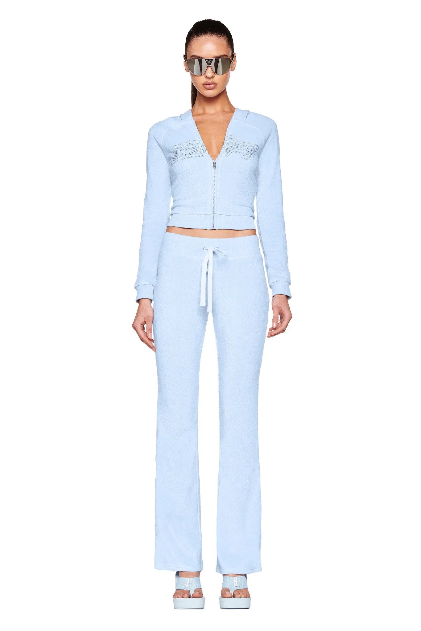 DAYSHA TERRY PANT - BLUE