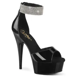 DELIGHT-625  Black Patent/Black