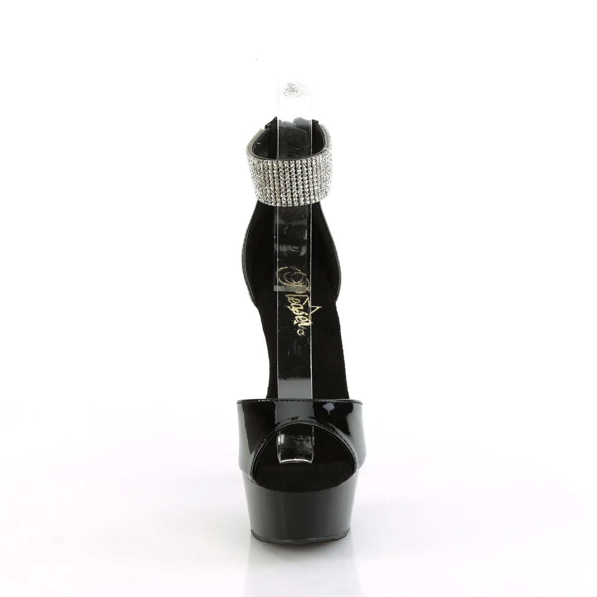 DELIGHT-625  Black Patent/Black