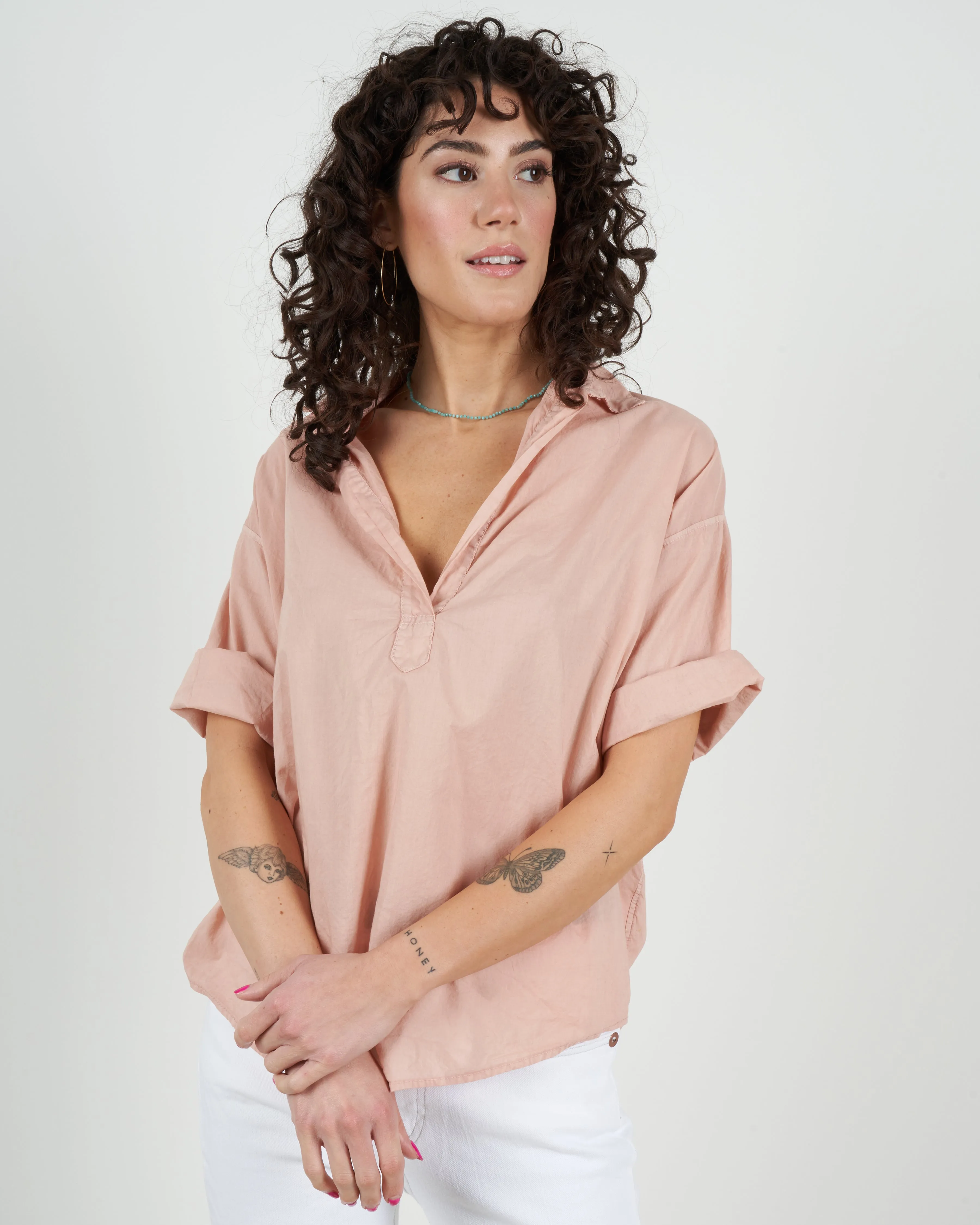 delilah top - cabo - blush
