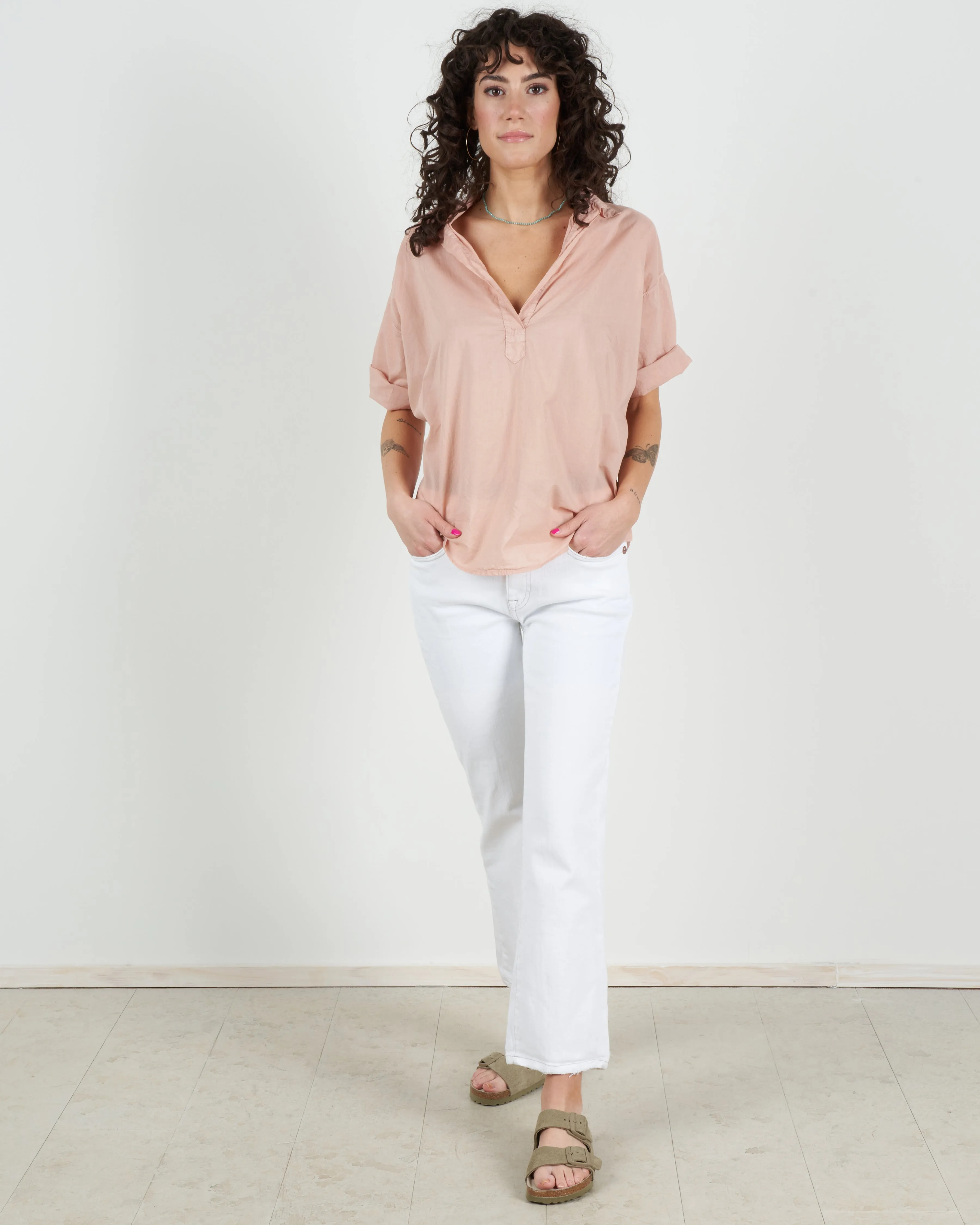 delilah top - cabo - blush