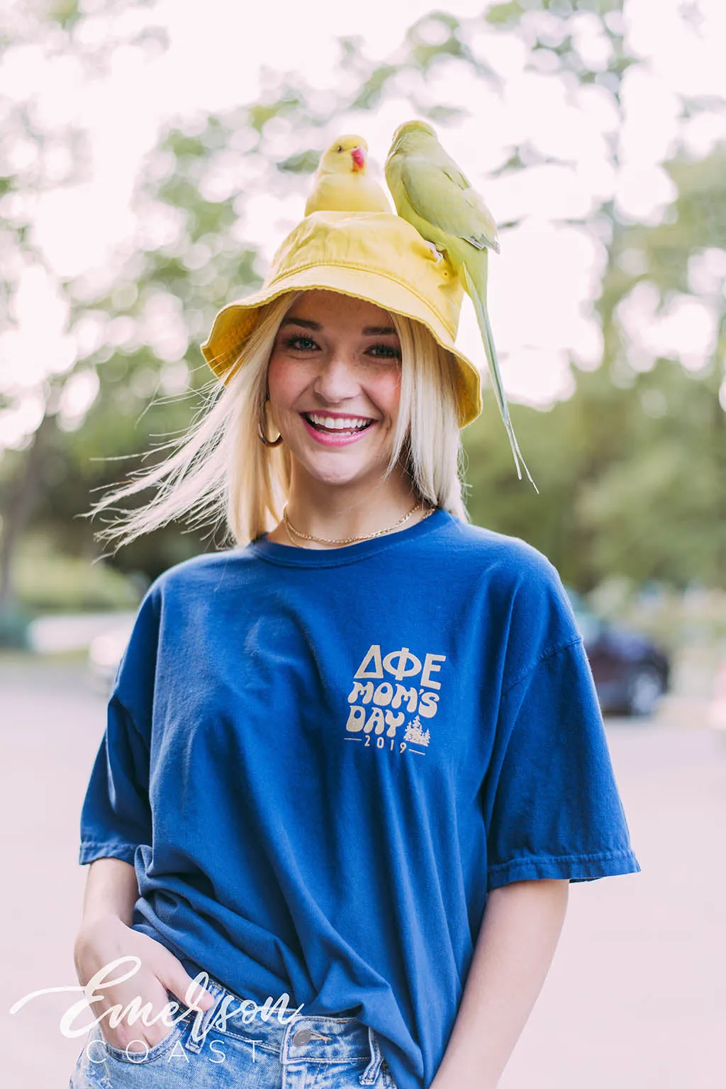 Delta Phi Epsilon Outdoors Mom's Day Tee