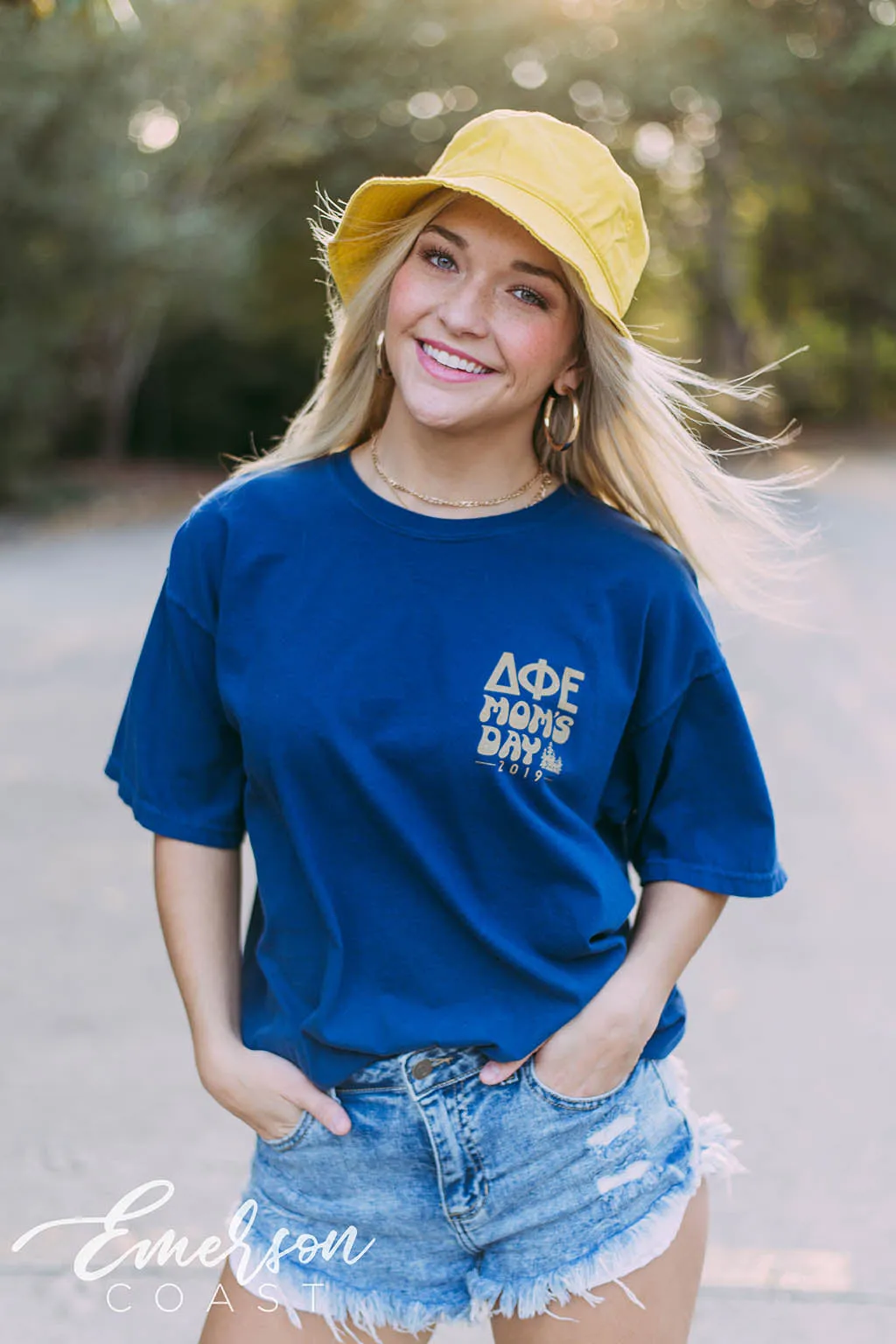 Delta Phi Epsilon Outdoors Mom's Day Tee