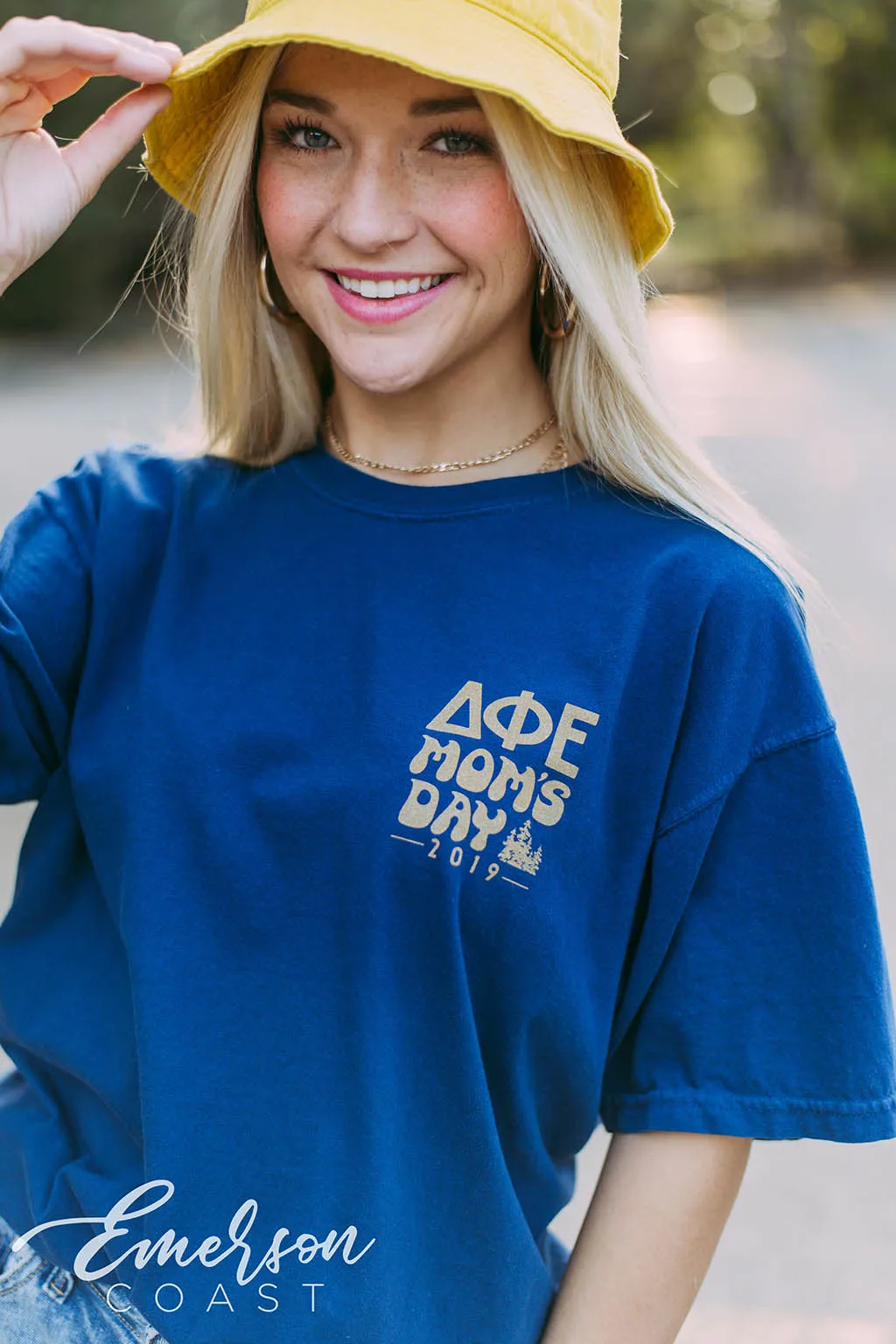 Delta Phi Epsilon Outdoors Mom's Day Tee