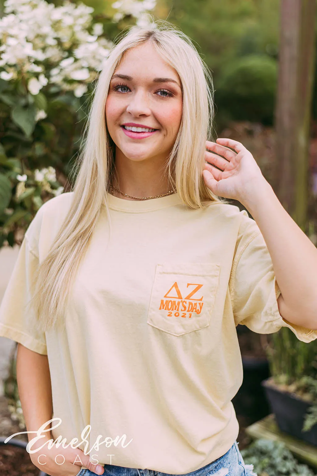 Delta Zeta You Are My Sunshine Moms Day Tee