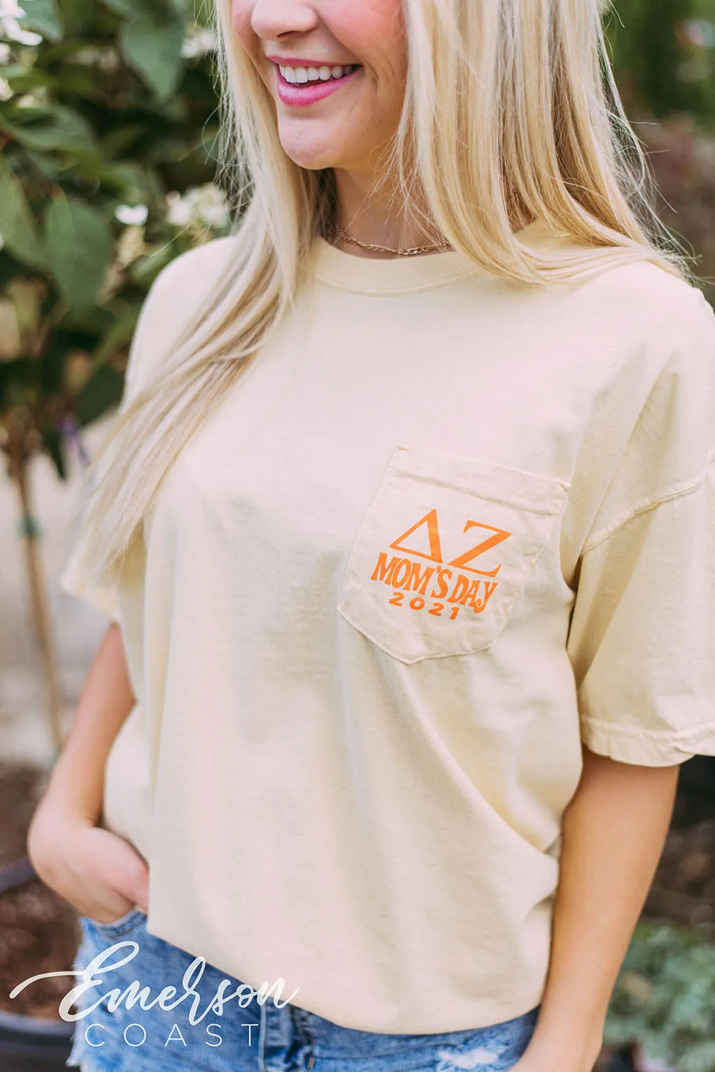 Delta Zeta You Are My Sunshine Moms Day Tee