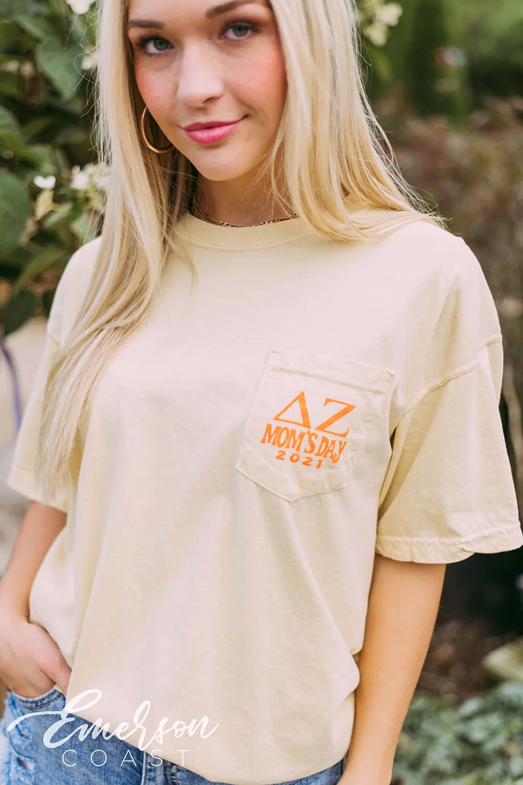Delta Zeta You Are My Sunshine Moms Day Tee