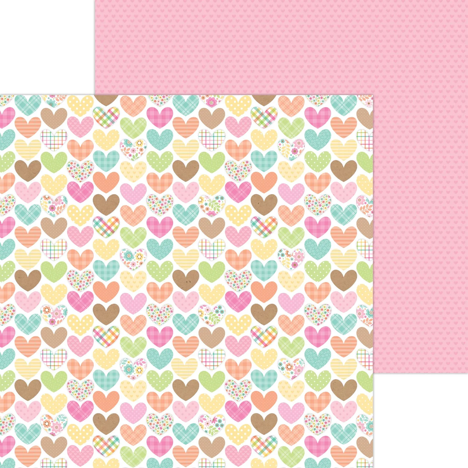Doodlebug - Pretty Kitty - 12x12 Single Sheets -Dear to My Heart / 7637