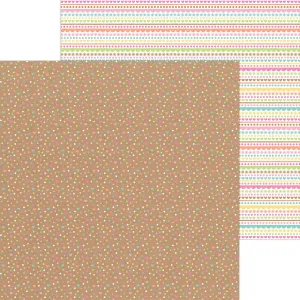 Doodlebug - Pretty Kitty - 12x12 Single Sheets - Sprinkling of Love / 7636