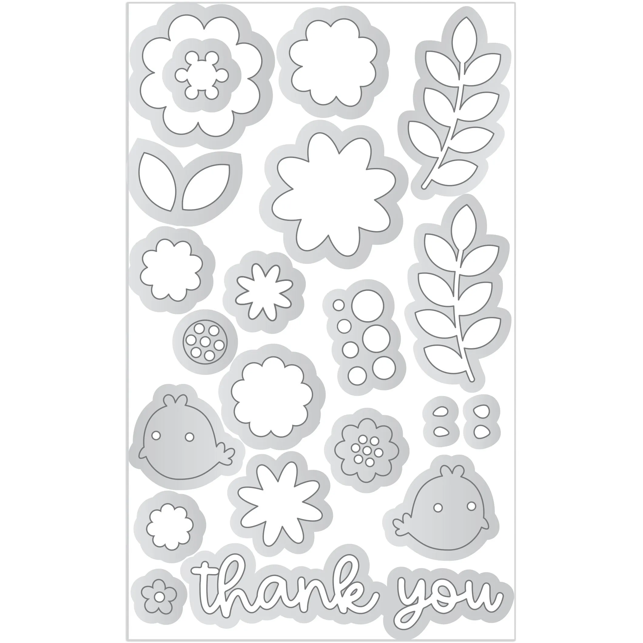 Doodlebug - Pretty Kitty - Doodle Cuts - Thanks a Bunch / 7617