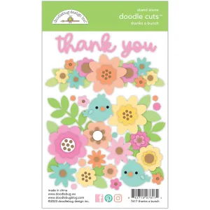 Doodlebug - Pretty Kitty - Doodle Cuts - Thanks a Bunch / 7617