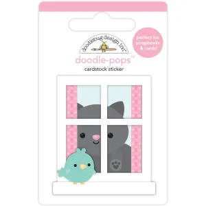 Doodlebug - Pretty Kitty - Doodle-Pops - Hello Friend / 7607