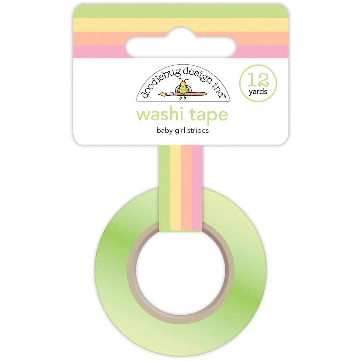 Doodlebug - Pretty Kitty - Washi Tape - Baby Girl / 6746