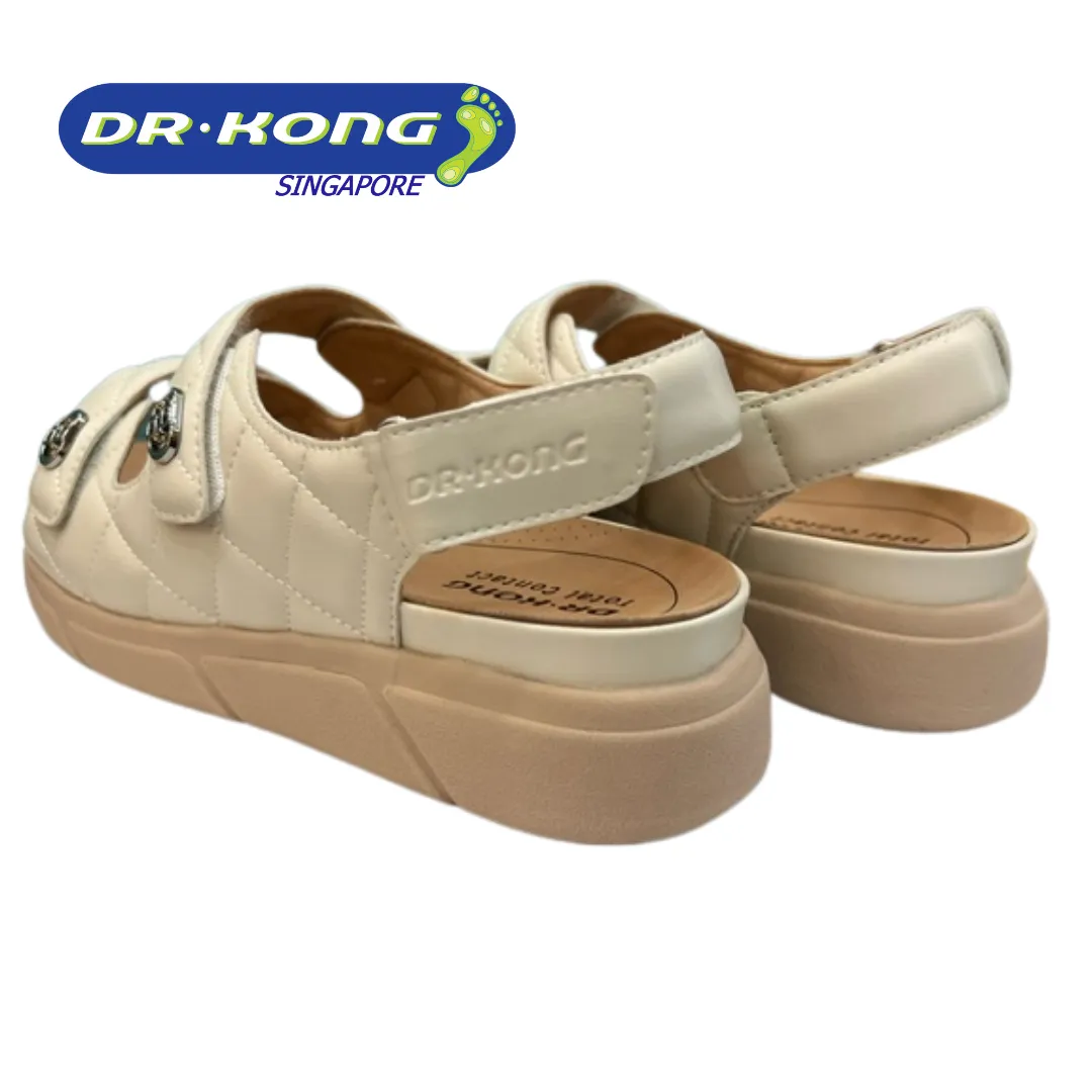 DR.KONG WOMEN REMOVABLE INSOLE SANDALS DK-S8000473-BEI(RP : $159)