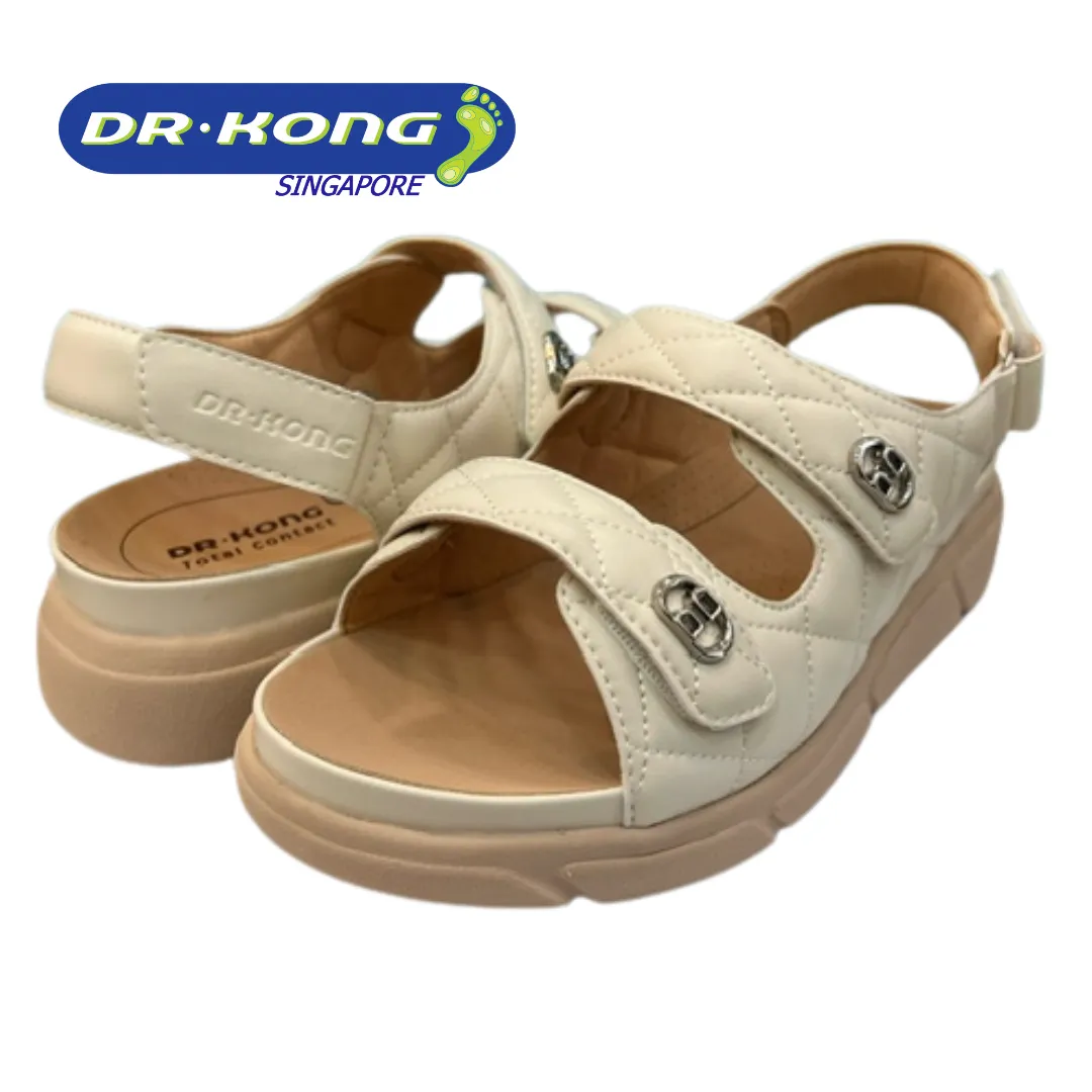 DR.KONG WOMEN REMOVABLE INSOLE SANDALS DK-S8000473-BEI(RP : $159)