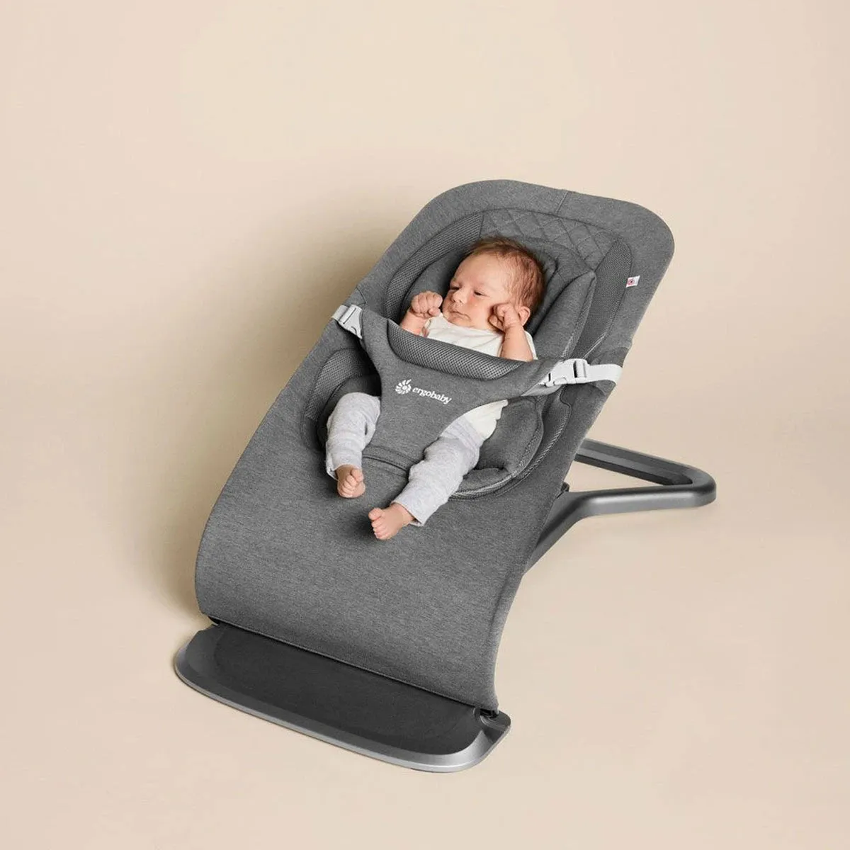 Ergobaby 3-in-1 Evolve Bouncer - Charcoal Grey