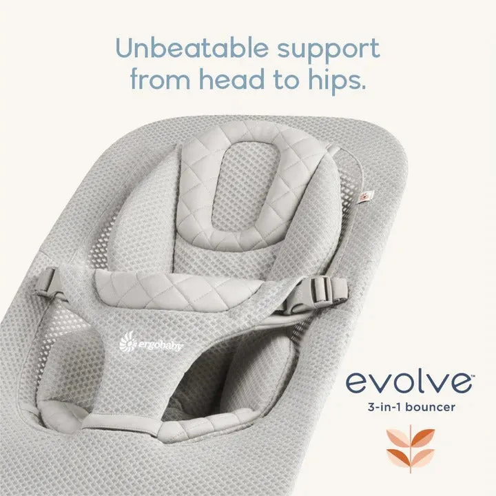 Ergobaby Evolve 3 in 1 Mesh Bouncer - Sage Green