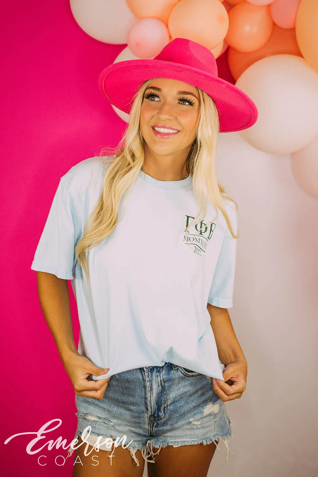 Gamma Phi Beta Moms Day Floral Tee