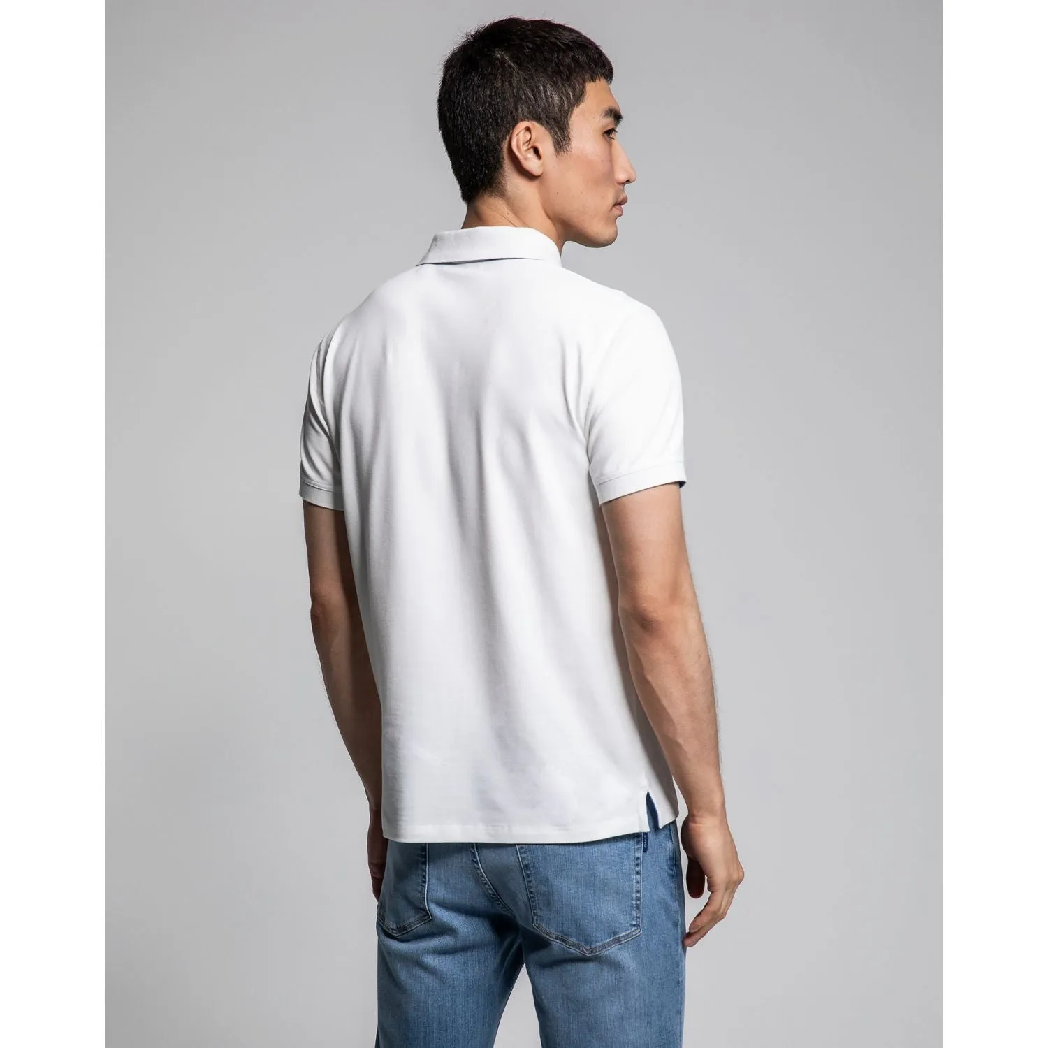 Gant Mens Contrast Collar Pique Polo