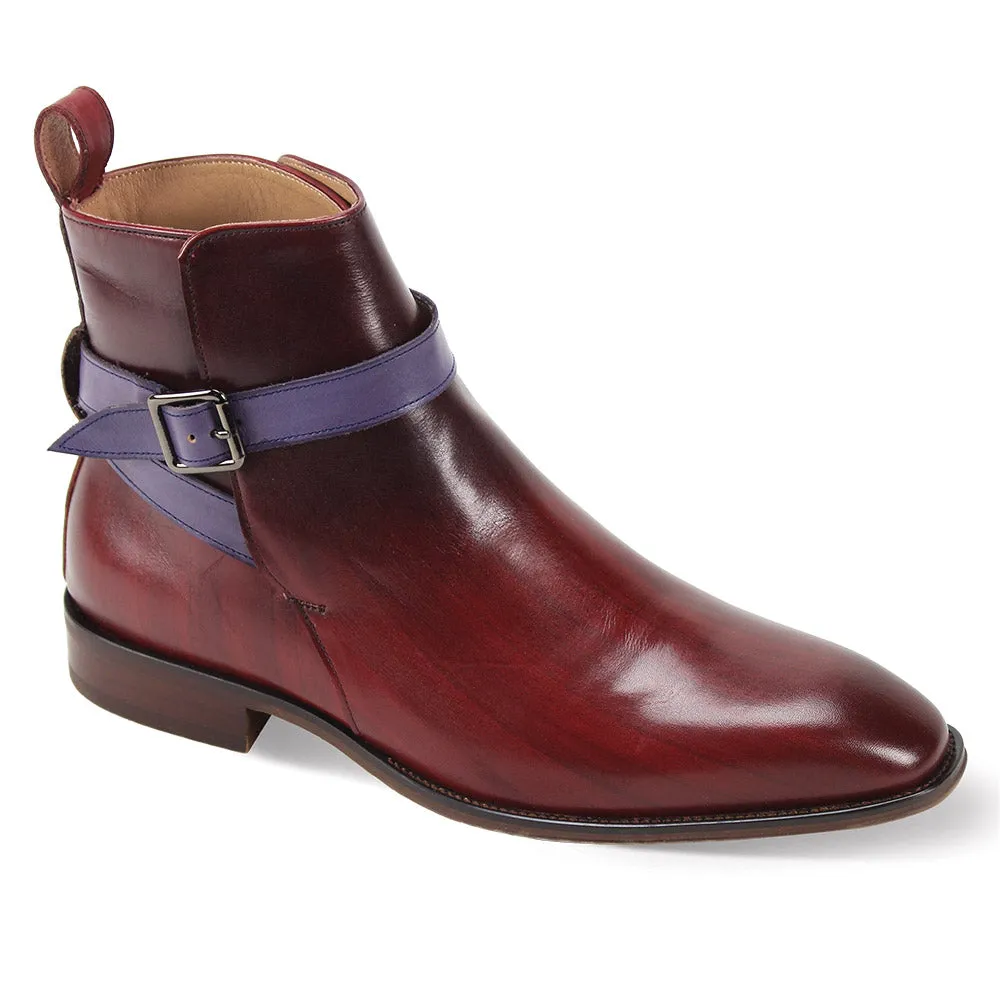 Giovanni Rustic Patina Leather Jodhpur Boots