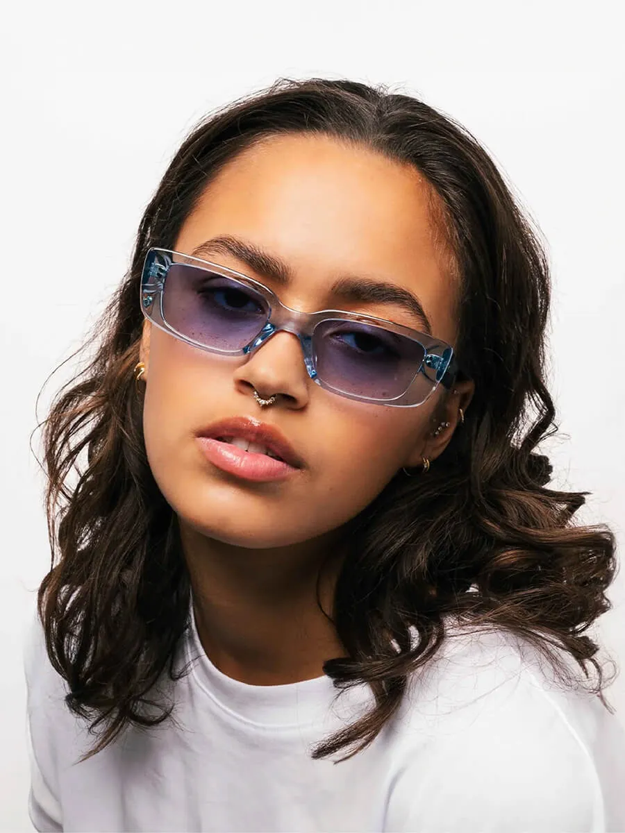 Grace Sunglasses - Blue Crystal