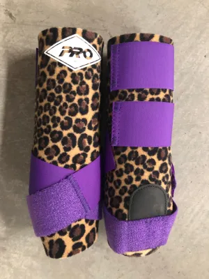 H20 Front & H20 Rear Cheetah Sports Support - Purple