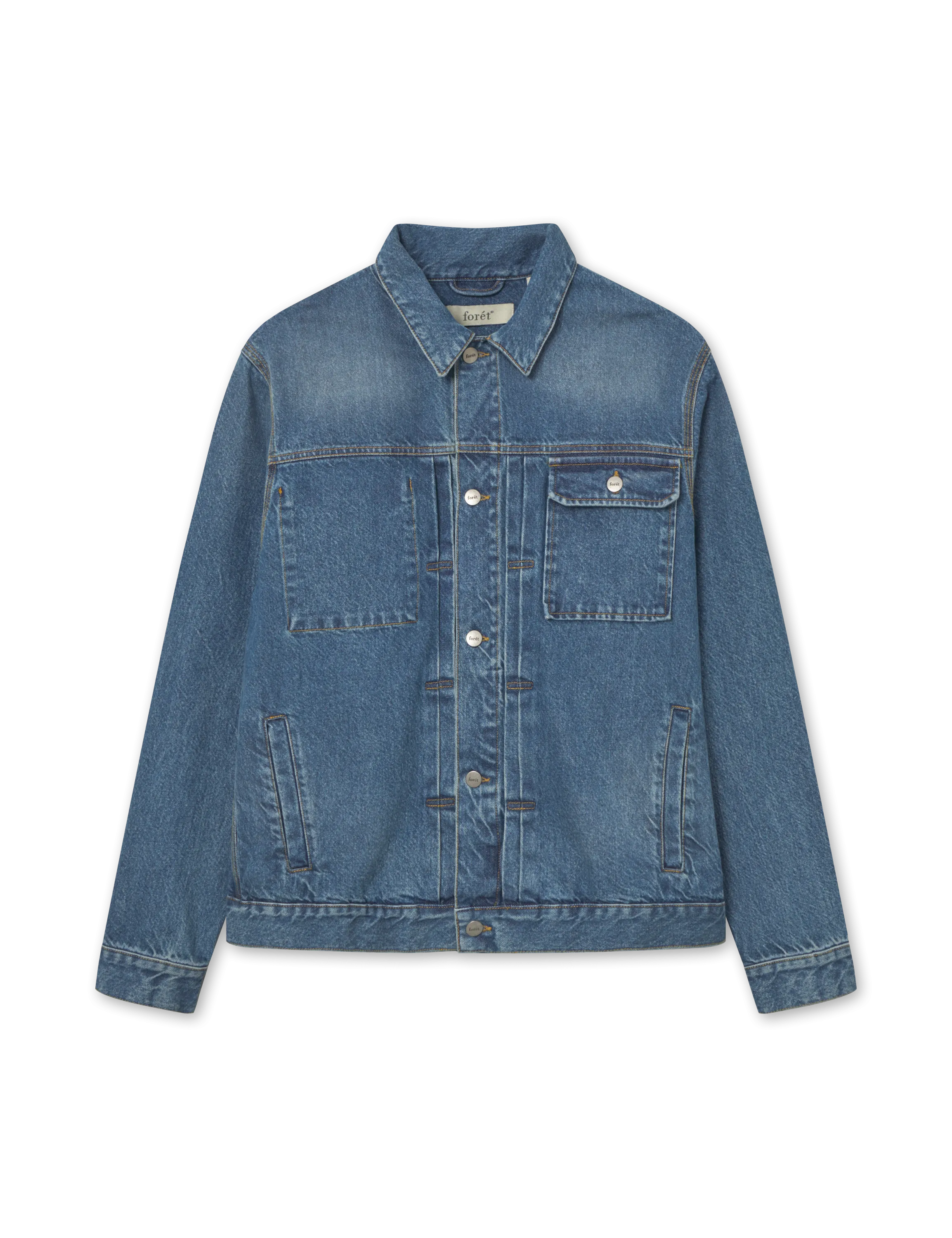 Hazy Denim Jacket | Vintage Blue