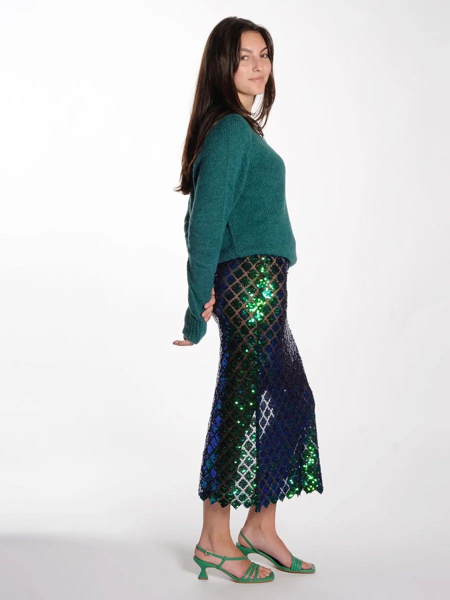 Helena Jumper - Seagreen